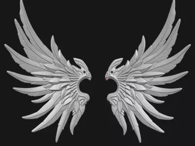 Wings 3D print model
