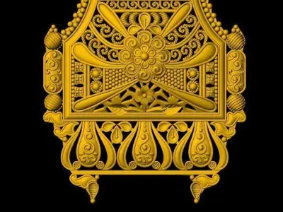 Designer Matt Pendant - 0097 3D print model