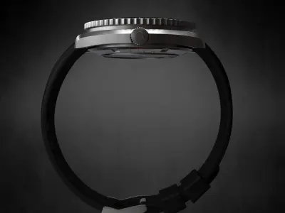 Omega Seamaster Watch 3D model