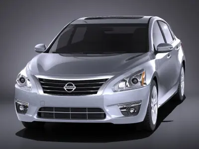 Nissan Altima 2013 VRAY 3D model