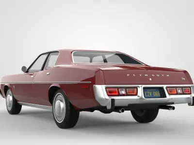 Plymouth Fury 1978 3D model