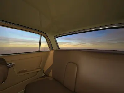 Mercedes 300D turbo diesel  3D model