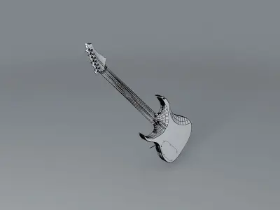 Strictly 7 SOLAR7 guitar Free 3D model