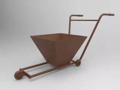 ground trolley 3D print model