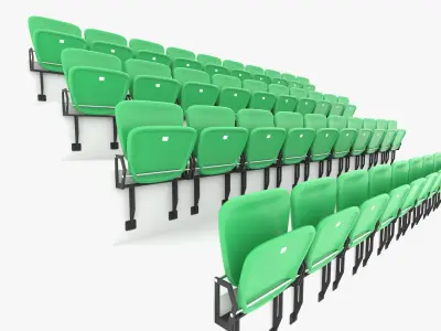 Arena Seats 3D model