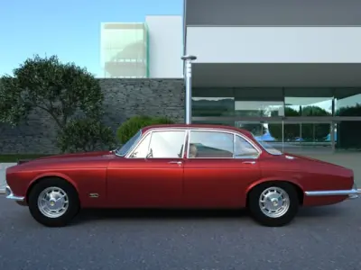 Jaguar XJ6 1972 3D model