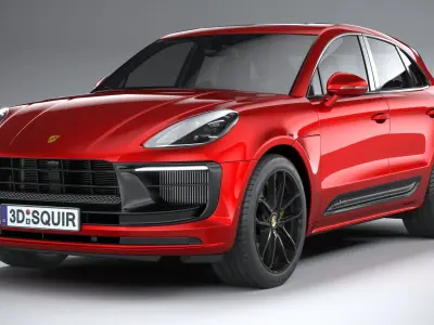 Porsche Macan GTS 2022 3D model