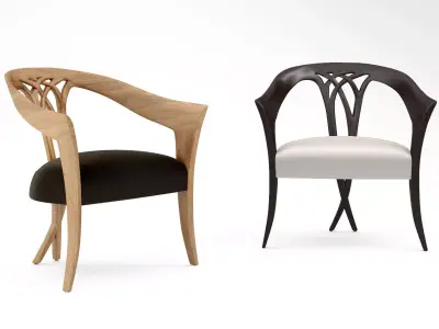 Christopher Guy Vigne chair 3D model
