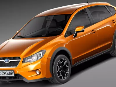 Subaru Impreza XV Crosstrek 2013 3D model