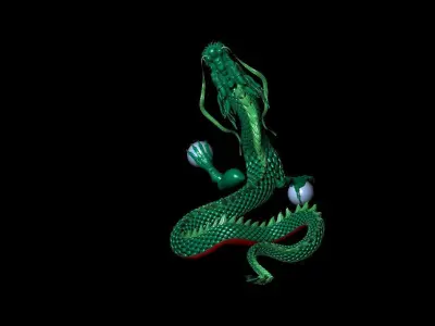 Dragon gold Free 3D print model