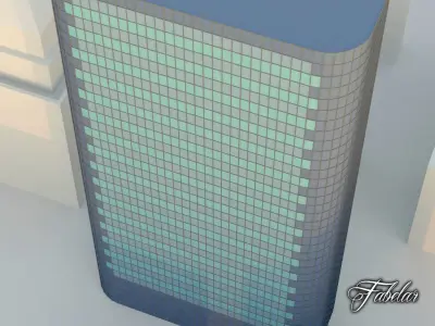 Building 24 Free low-poly 3D model