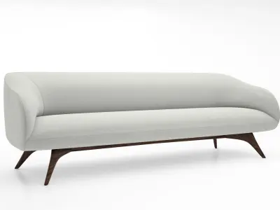 Vladimir Kagan Fifth Avenue Angled sofa 3D model