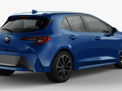Toyota Corolla Hatchback 2023 3D model