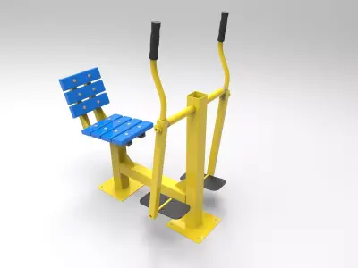 Sports simulator 1 3D model