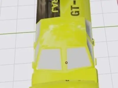 GT-S1 Car Model Low-poly 3D model