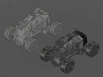 Nemesis Rover 3D print model