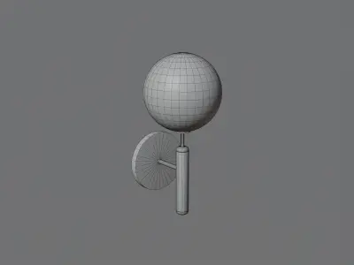 Free Modern lamp Free low-poly 3D model