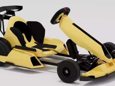 Ninebot Gokart Pro Lamborghini Edition 3D model