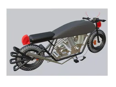 Stylish Bike  3D model