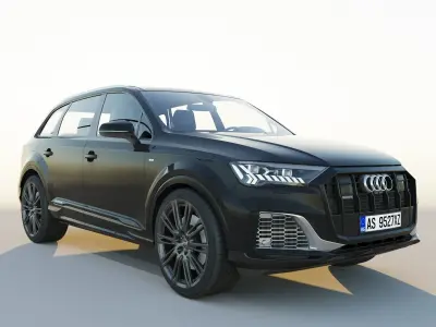 Audi q7 quattro tdi  3D model