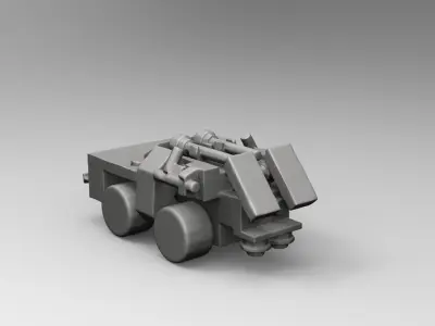 DeLorean 3D print model