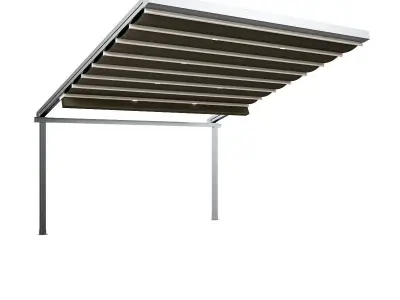 Motorized Pergola 5 vanadium 3D model