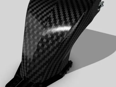 Pro Mod PSI Blower Hat N fuel meter 3D print model