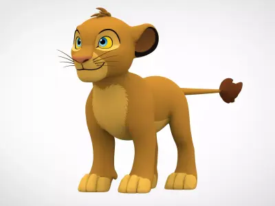 Tojo Cub Low-poly 3D model