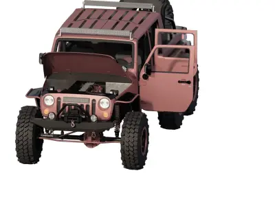 JEEP 6X6 3D model