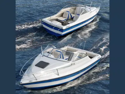 Boat Bayliner 3D model
