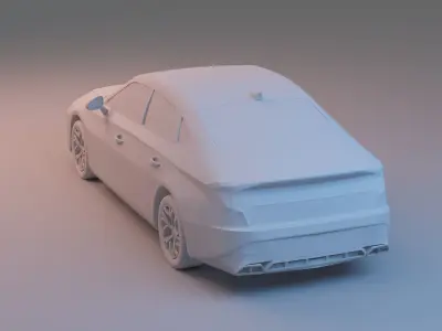 Hyundai Sonata 2020 3D print model