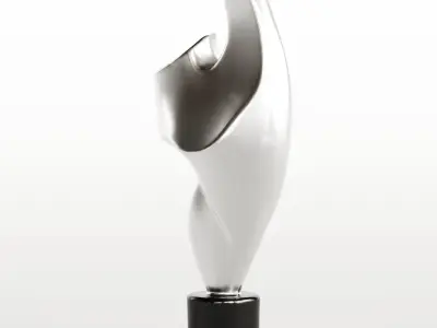 Decorative Abstract Sculpture 07 3D model