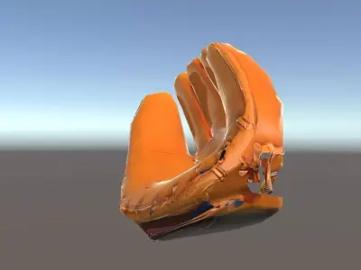 Baseball Glove Model Pack  Realistic and Detailed Low-poly 3D model