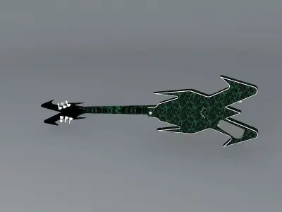 Enforcer guitar Free 3D model