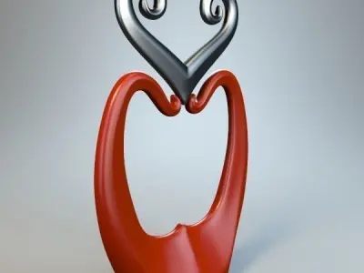 Abstract Figure 3D model 28