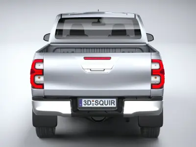 Toyota Hilux Xtra Cab 2021 3D model