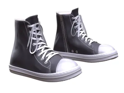 Sneakers 13 - All MH Bodies - UE5 Skeletons - Rigged Low-poly 3D model