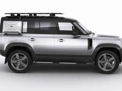 Land Rover Defender 110 2020 3D model