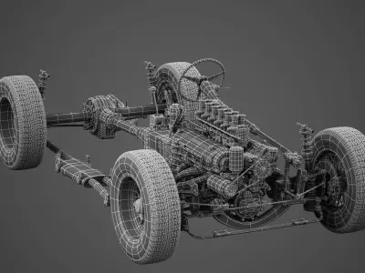 Ferrari 250 GTO - 3527GT - Complete 3D model