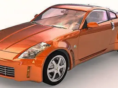 nissan 350z 3D model