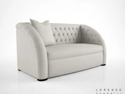 Lorenzo Tondelli Pierre Capitone Sofa 3D model