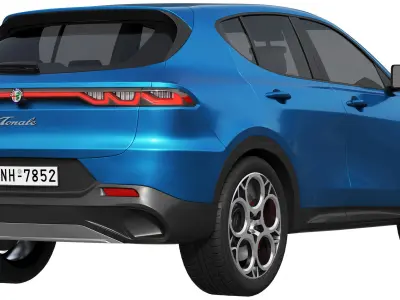 Alfa Romeo Tonale 2023 3D model