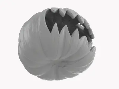 Pumpkin Head 02 3D model