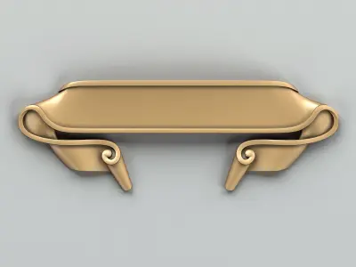 Decorative Ribbon 006 3D model