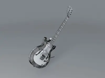 Gibson Les Paul DC FL Free 3D model