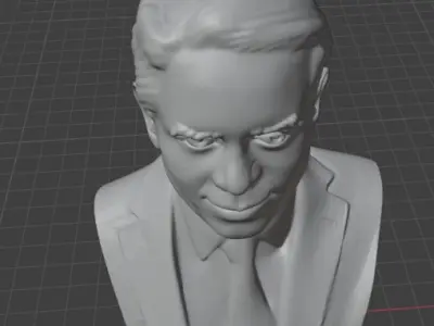 Jesse Ernest Wilkins 3D print model