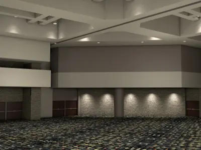 Convention Center 3D model