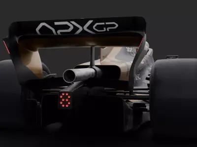 APX GP F1 car 3D model