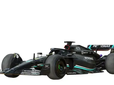 F1 Mercedes W14 2023 3D model