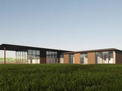 3 bedroom house 3D model